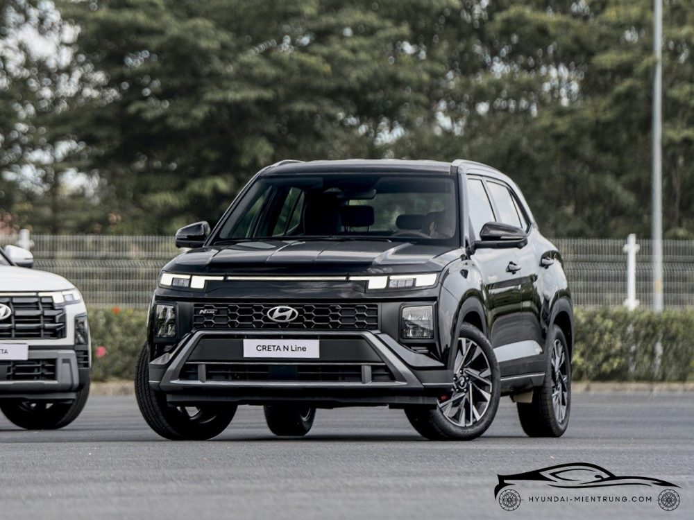 ảnh xe Hyundai Creta 2025 phiên bản N-Line màu Đen