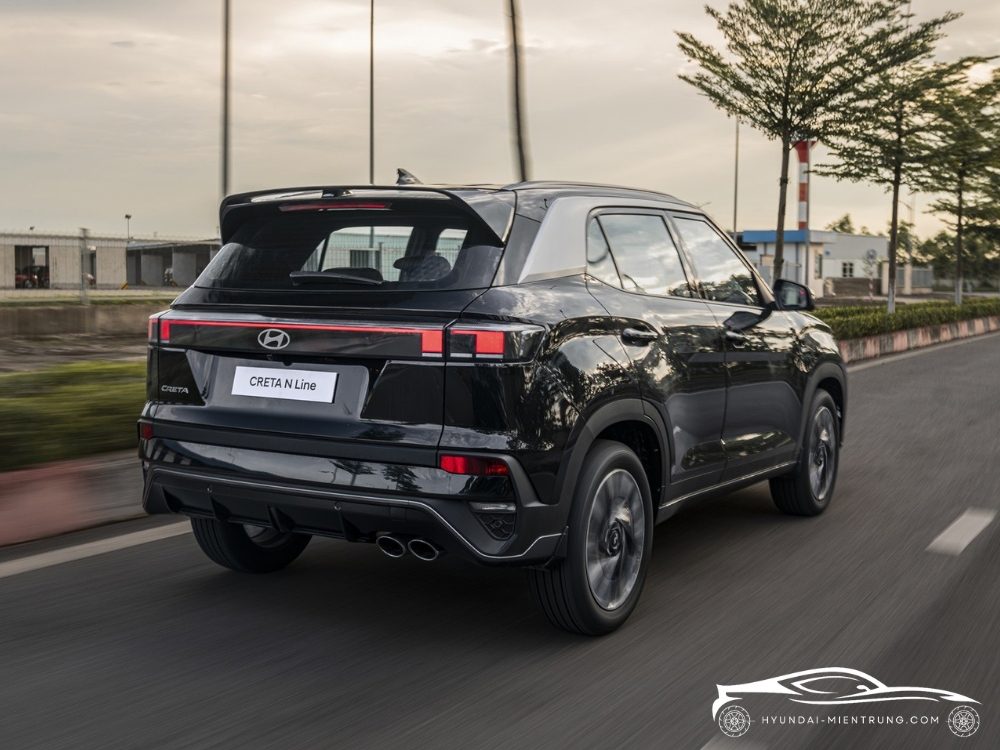 ảnh xe Hyundai Creta 2025 phiên bản N-Line màu Đen