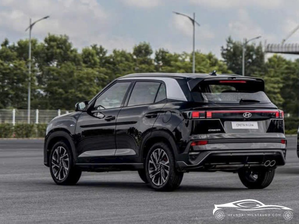 ảnh xe Hyundai Creta 2025 phiên bản N-Line màu Đen