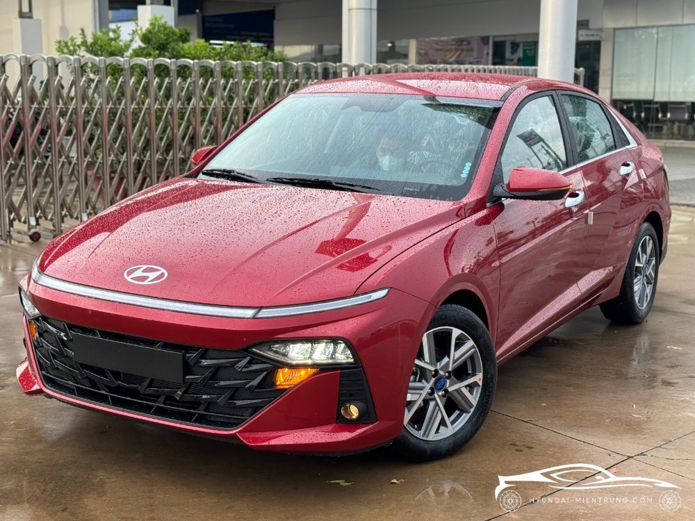 Hình ảnh xe Hyundai Accent AT Cao Cấp màu Đỏ 2025