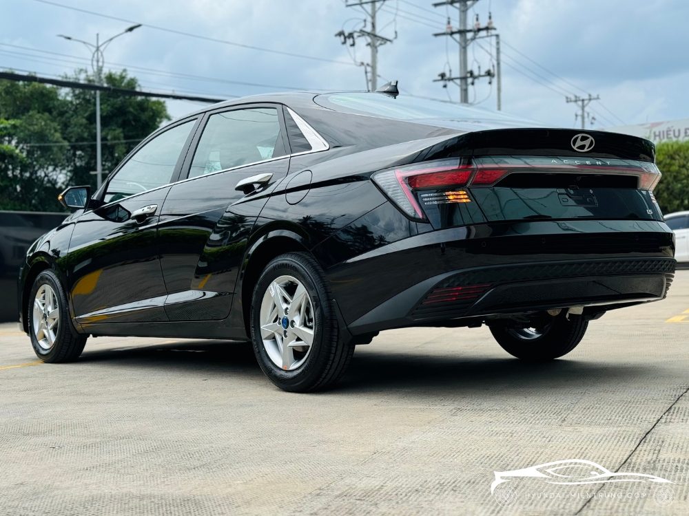 Hình ảnh xe Hyundai Accent AT Đặc Biệt màu Đen 2025