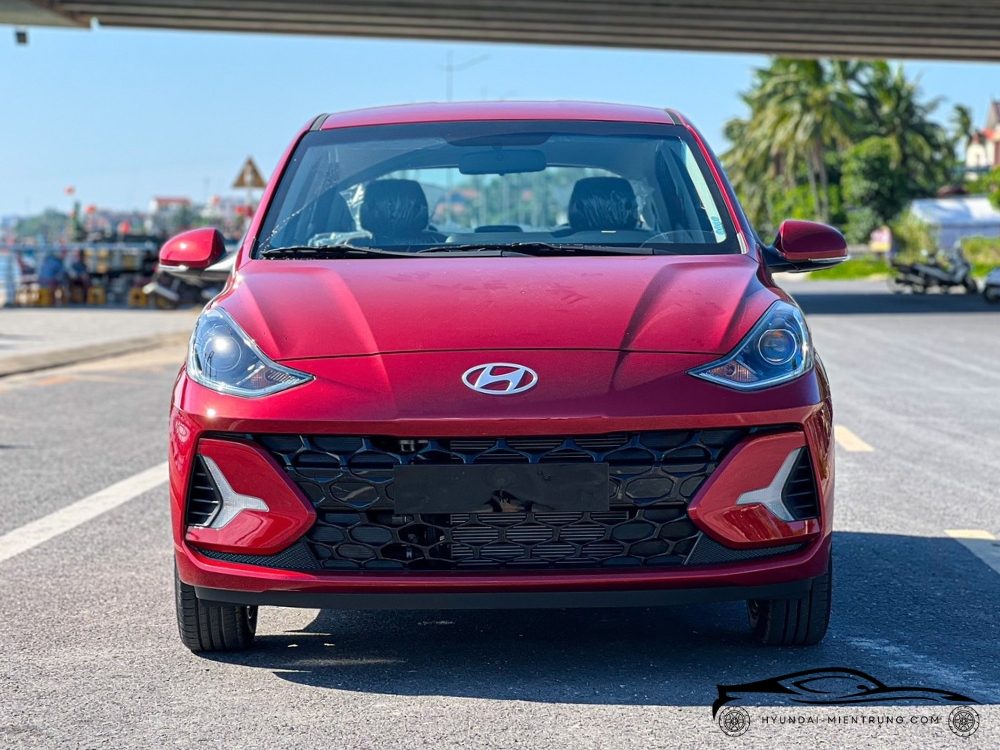 Hình ảnh xe Hyundai Grand I10 Hatchback AT màu Đỏ 2025