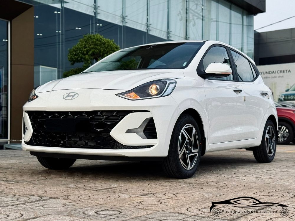 Hình ảnh xe Hyundai Grand I10 Hatchback AT màu Trắng