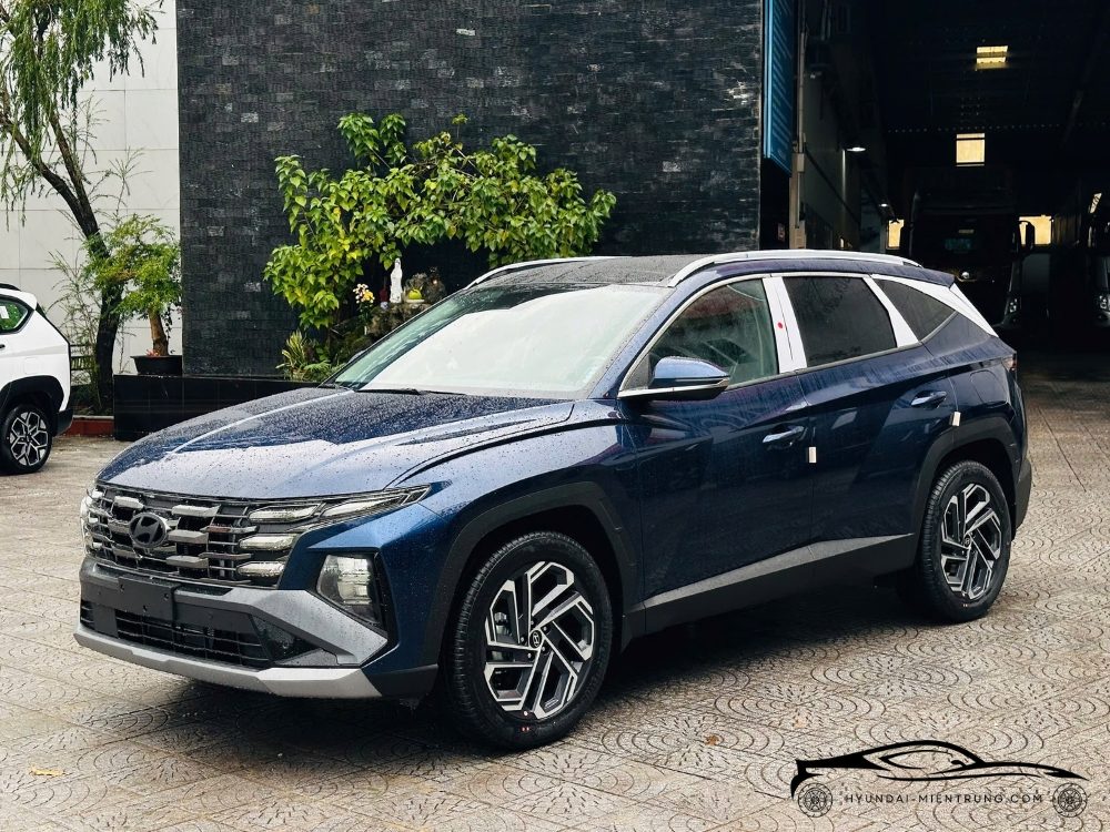 Hình ảnh xe Hyundai Tucson Turbo màu Xanh Dương 2025