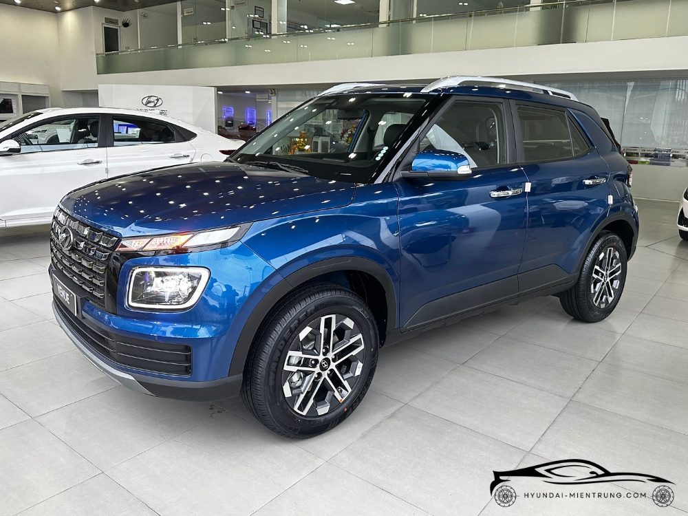 Hình ảnh xe Hyundai Venue Đặc Biệt màu Xanh Dương