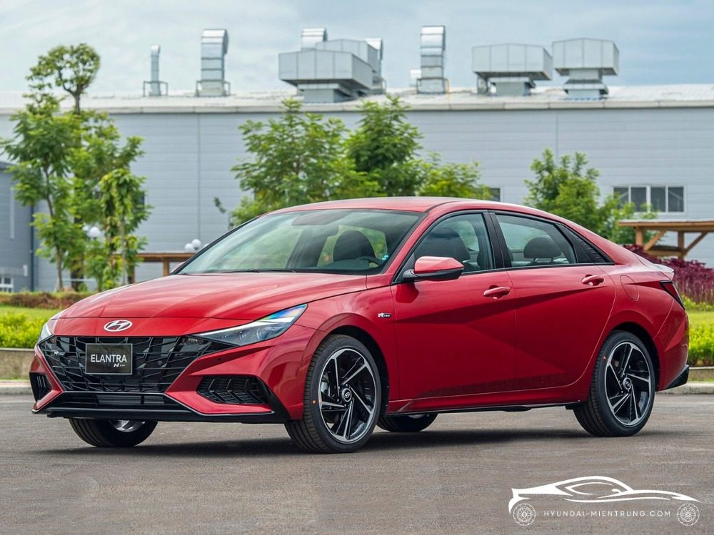 Hình ảnh xe Hyundai Elantra N-Line màu Đỏ