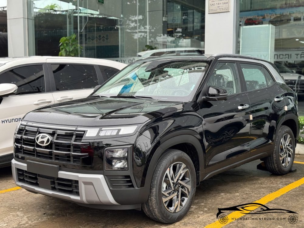 Hình ảnh xe Hyundai Creta Cao Cấp màu Đen 2025
