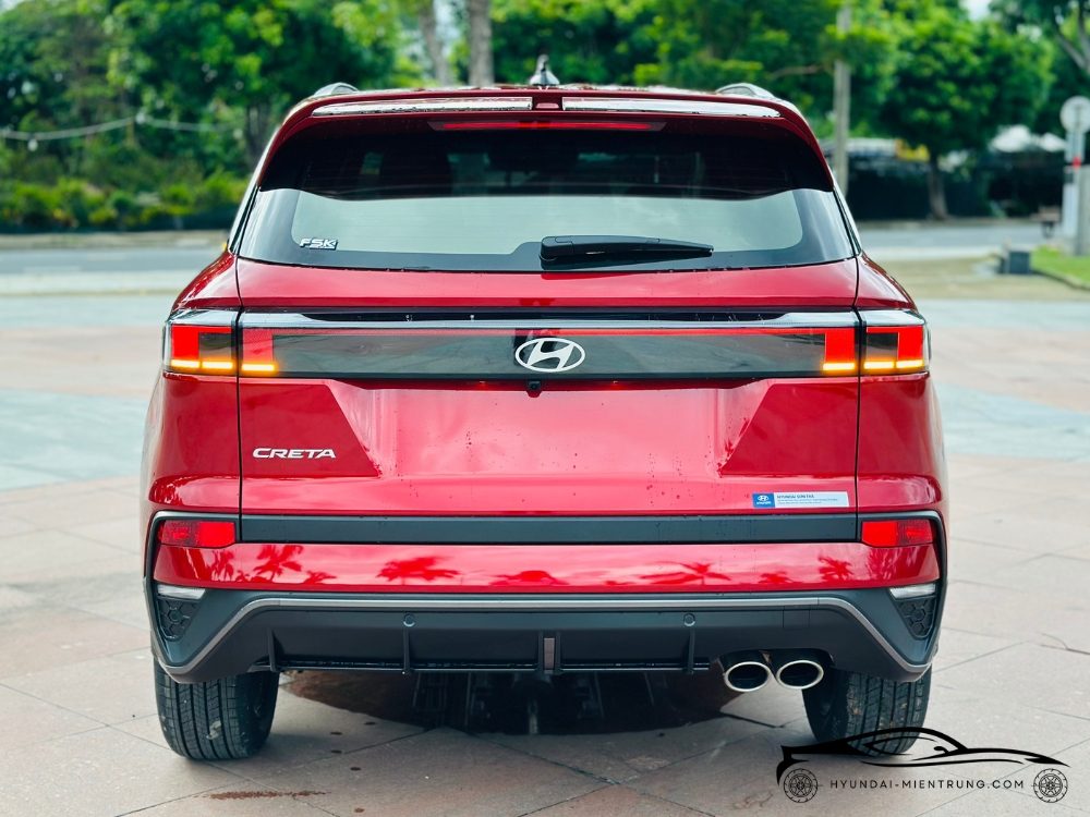 Hình ảnh xe Hyundai Creta N-Line màu Đỏ 2025