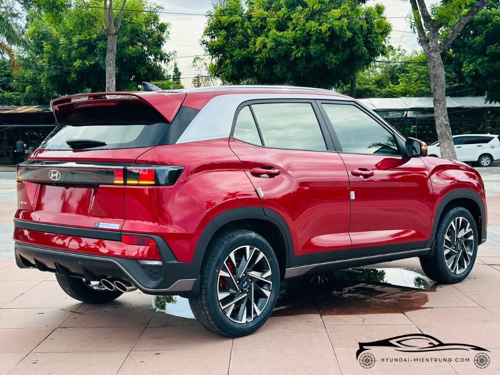 Hình ảnh xe Hyundai Creta N-Line màu Đỏ 2025