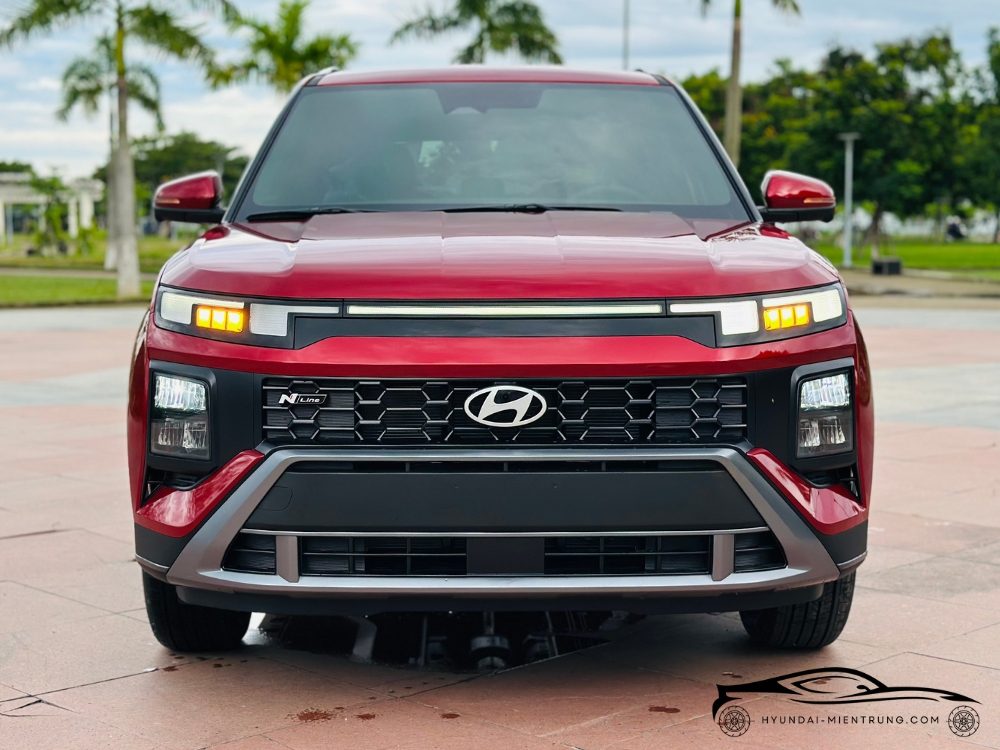 Hình ảnh xe Hyundai Creta N-Line màu Đỏ 2025