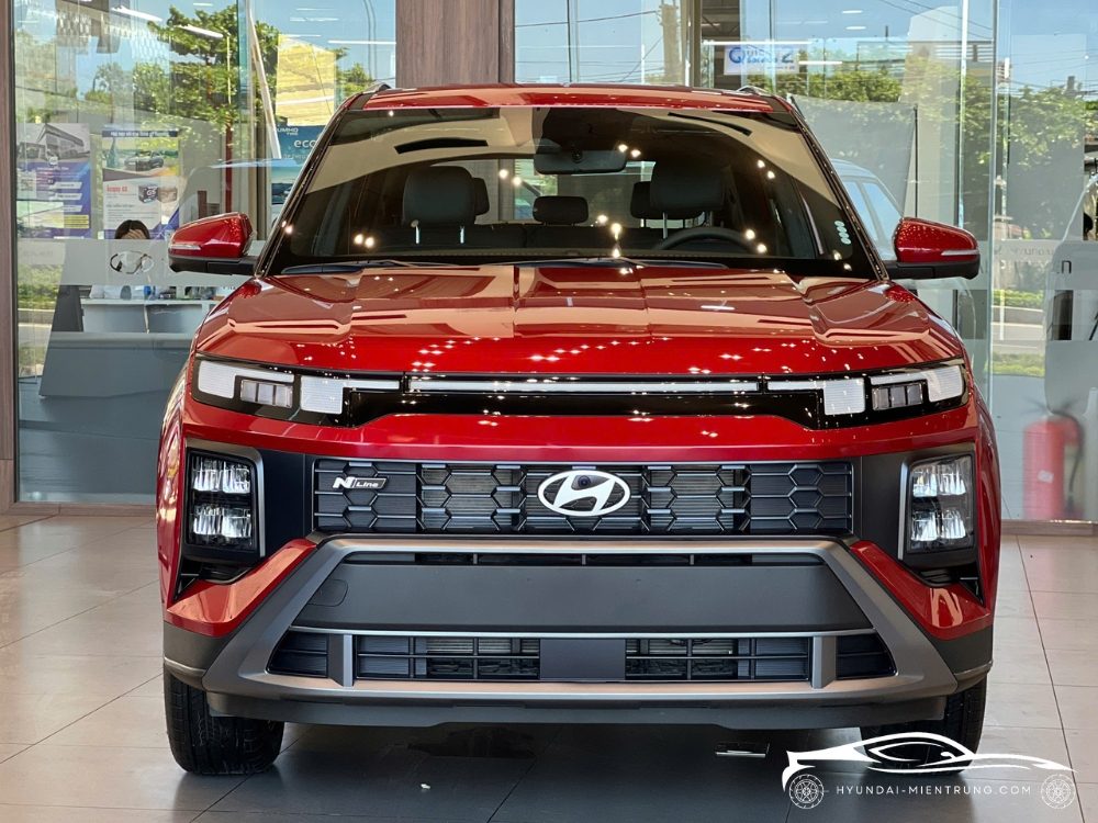 Hình ảnh xe Hyundai Creta N-Line màu Đỏ 2025