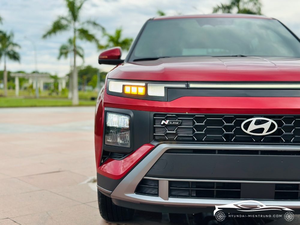 Hình ảnh xe Hyundai Creta N-Line màu Đỏ 2025