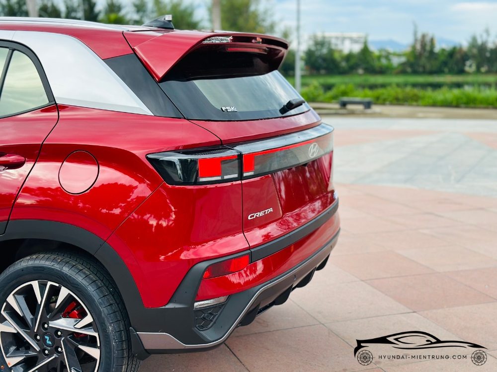 Hình ảnh xe Hyundai Creta N-Line màu Đỏ 2025