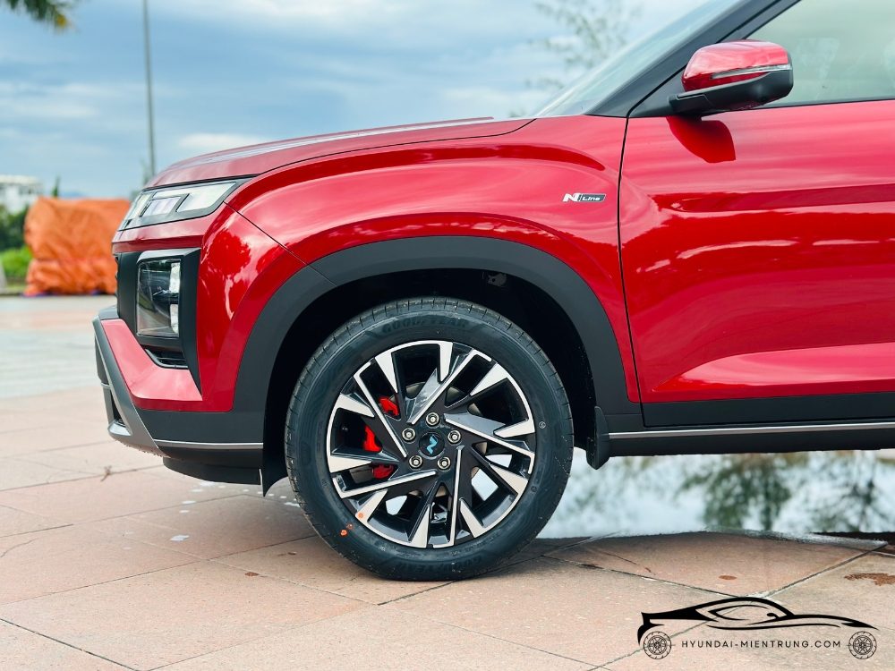 Hình ảnh xe Hyundai Creta N-Line màu Đỏ 2025