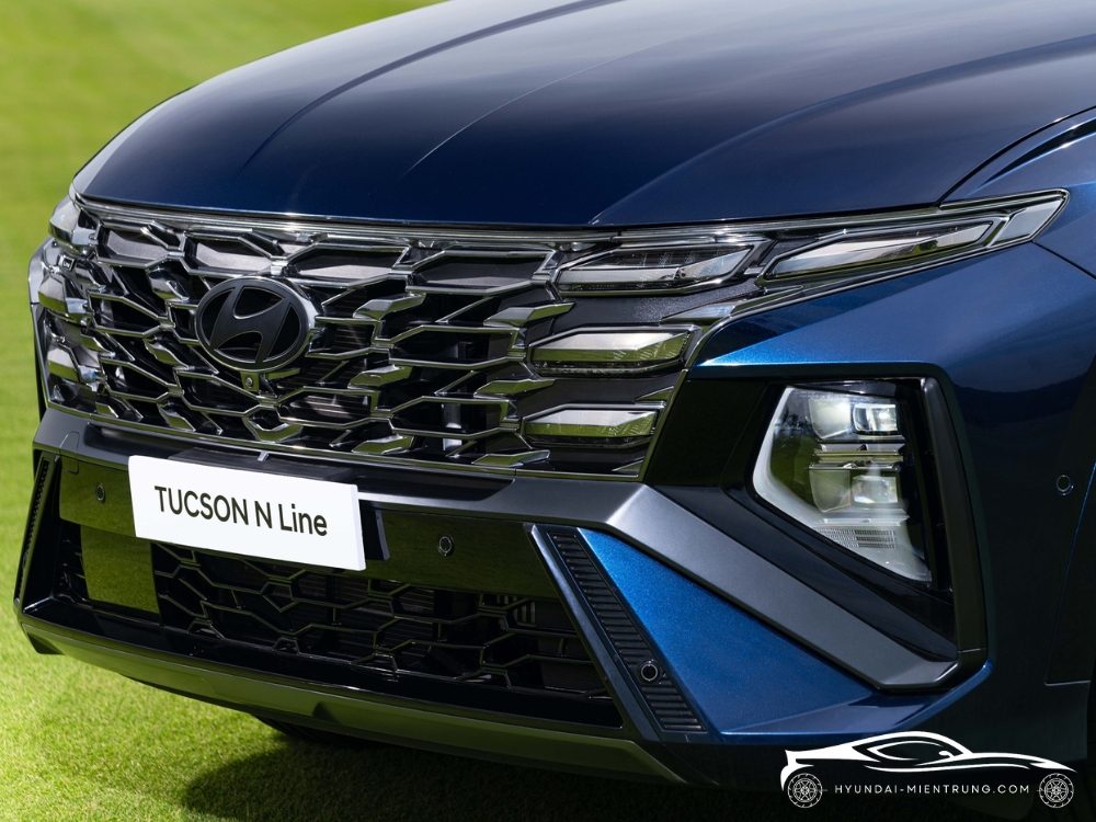 Hình ảnh xe Hyundai Tucson N-Line màu Xanh Dương 2025
