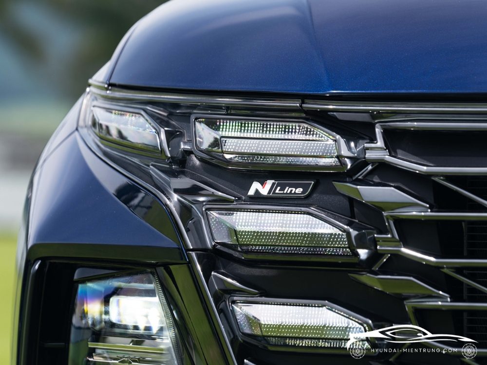 Hình ảnh xe Hyundai Tucson N-Line màu Xanh Dương 2025