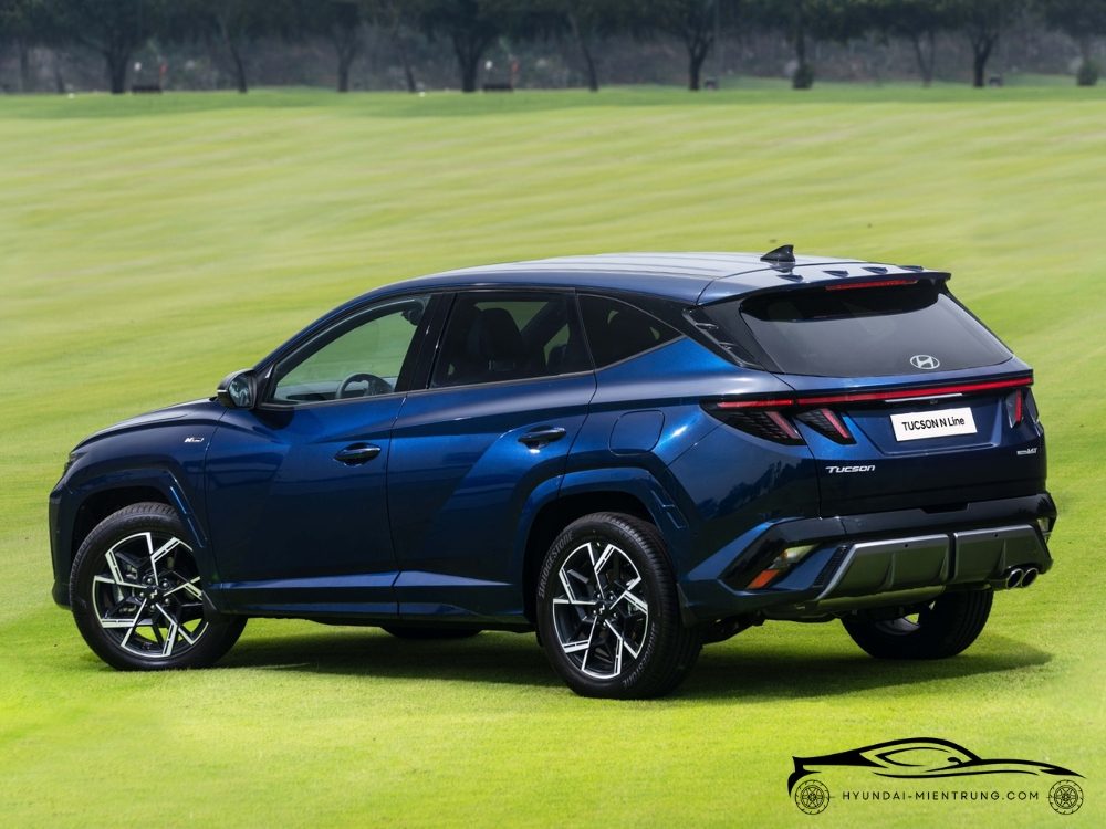 Hình ảnh xe Hyundai Tucson N-Line màu Xanh Dương 2025