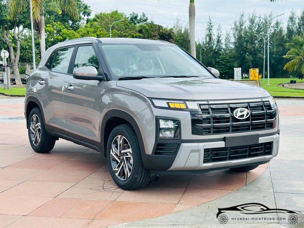 Hình ảnh xe Hyundai Creta Đặc Biệt màu Xám Kim Loại 2025