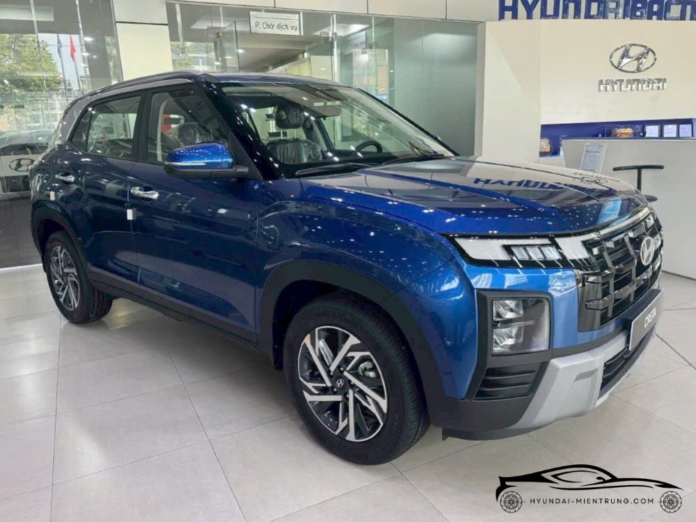 Hình ảnh xe Hyundai Creta Đặc Biệt màu Xanh Dương 2025