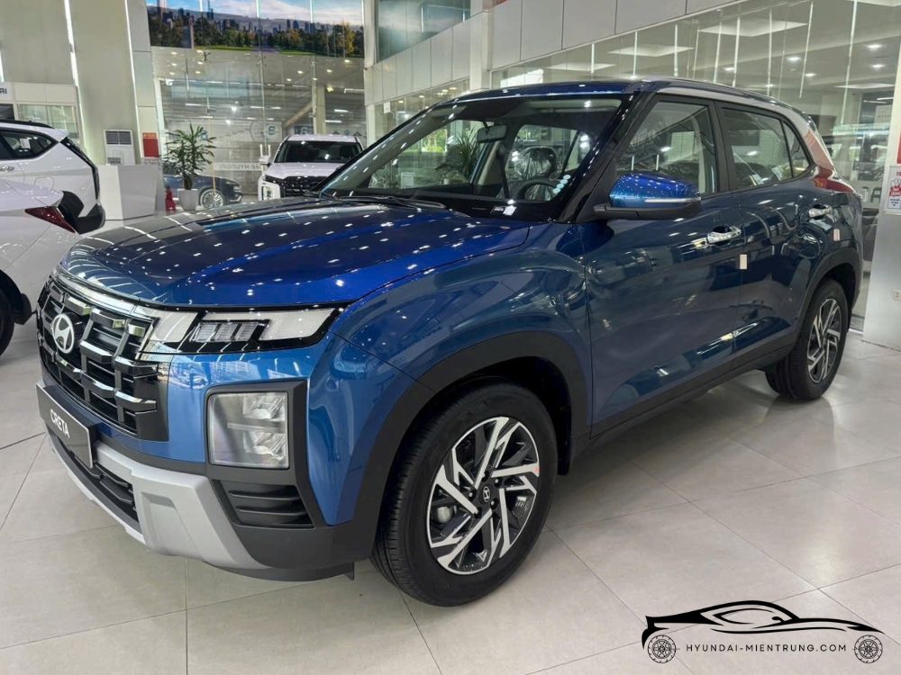 Hình ảnh xe Hyundai Creta Đặc Biệt màu Xanh Dương 2025