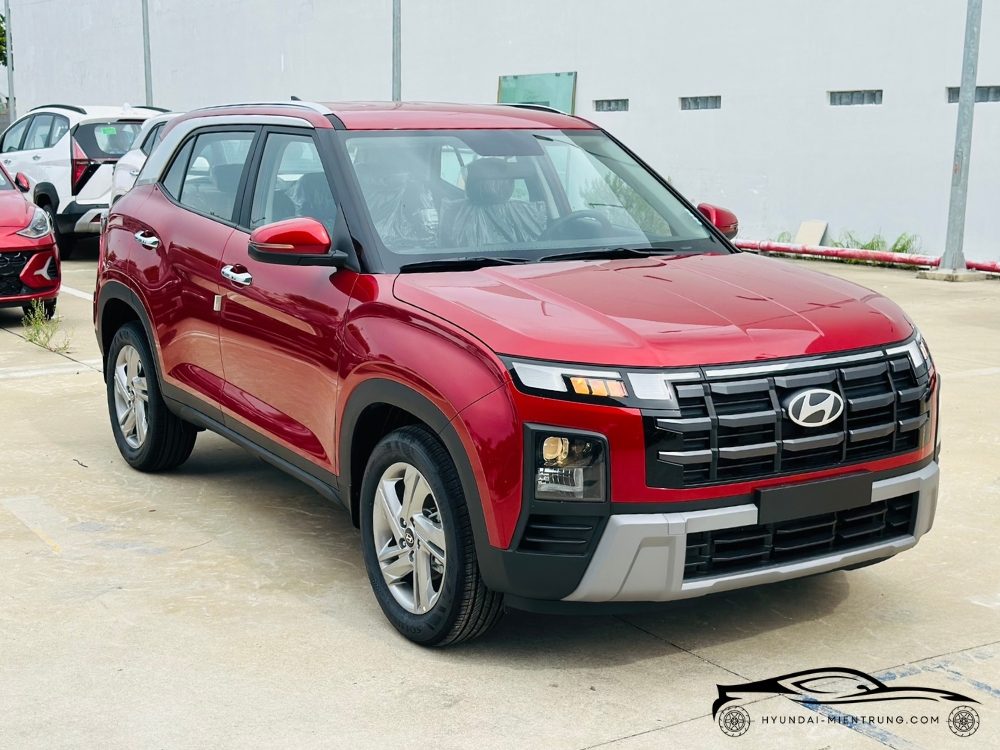 Hình ảnh xe Hyundai Creta Tiêu Chuẩn màu Đỏ 2025