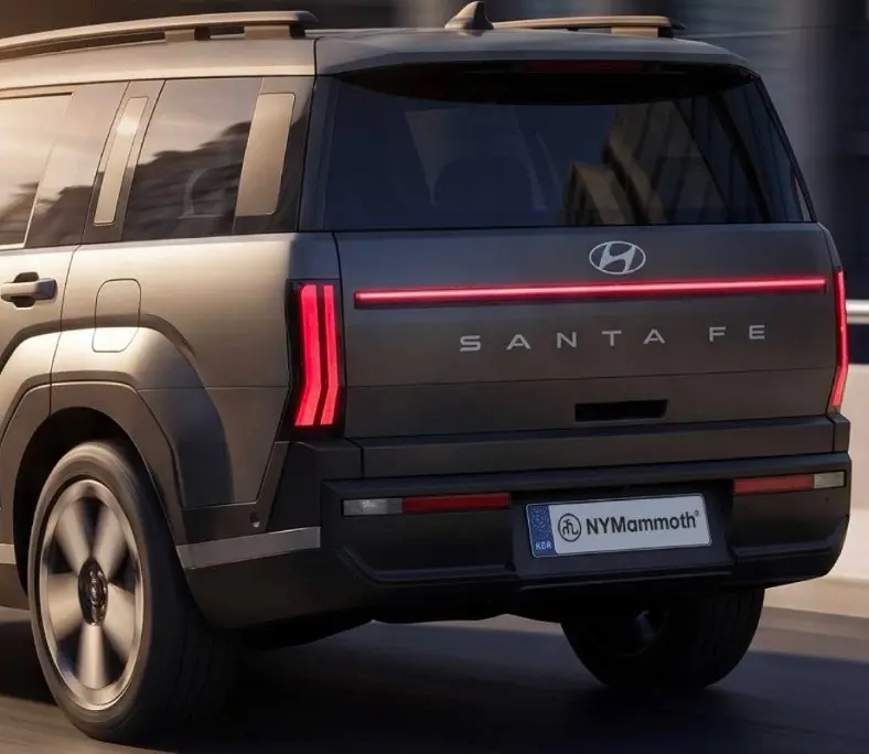 Hyundai SantaFe 2027 Thiết Kế Mới: Lột Xác Nội Thất, Khai Tử Hộp Số DCT