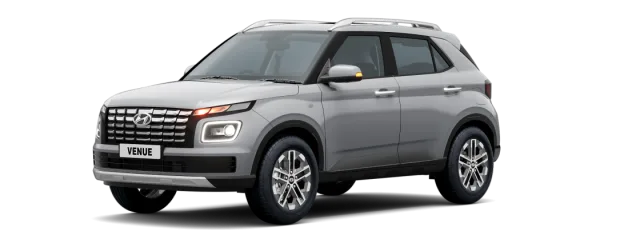 hyundai venue màu bạc
