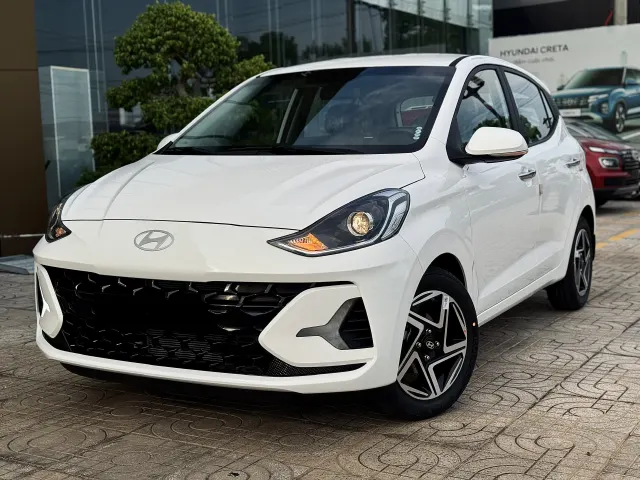 Hyundai Grand i10 Hatchback – ảnh xe hyundai grand i10 hatchback màu trắng