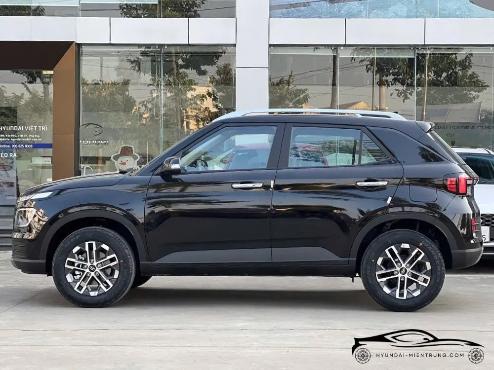Hình ảnh xe Hyundai Venue Đặc Biệt màu Đen 2025