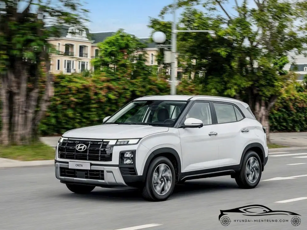 ảnh xe Hyundai Creta 2025 phiên bản Cao Cấp màu Trắng
