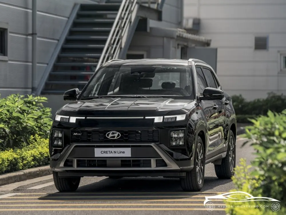 ảnh xe Hyundai Creta 2025 phiên bản N-Line màu Đen