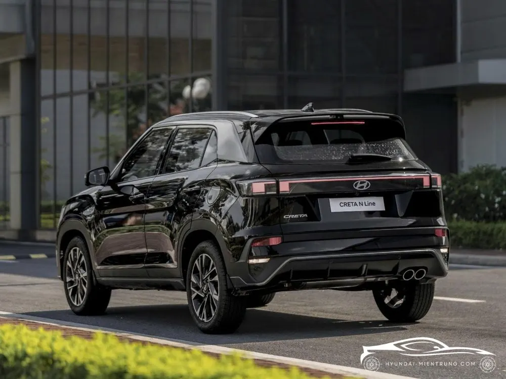 ảnh xe Hyundai Creta 2025 phiên bản N-Line màu Đen