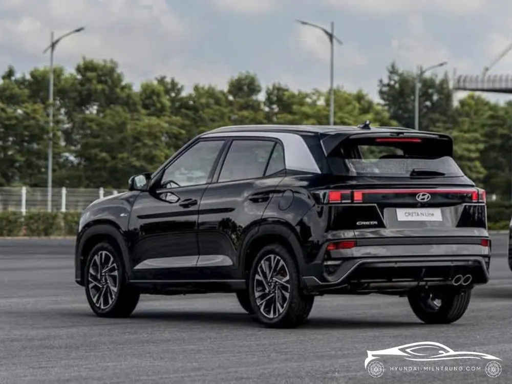 ảnh xe Hyundai Creta 2025 phiên bản N-Line màu Đen