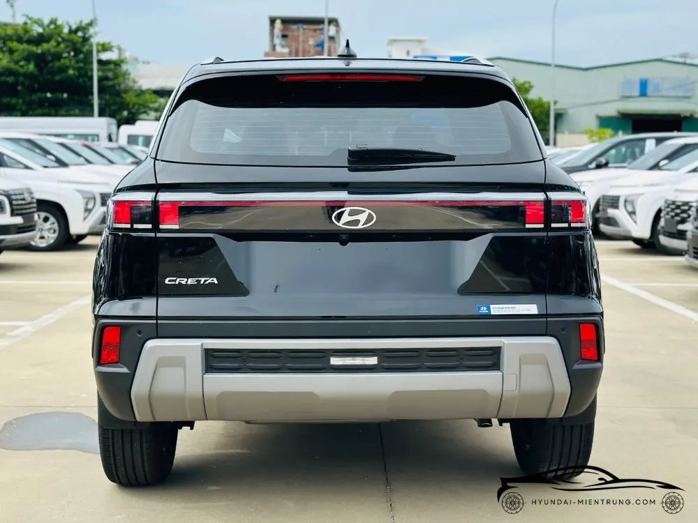 Hình ảnh xe Hyundai Creta Đặc Biệt màu Đen 2025