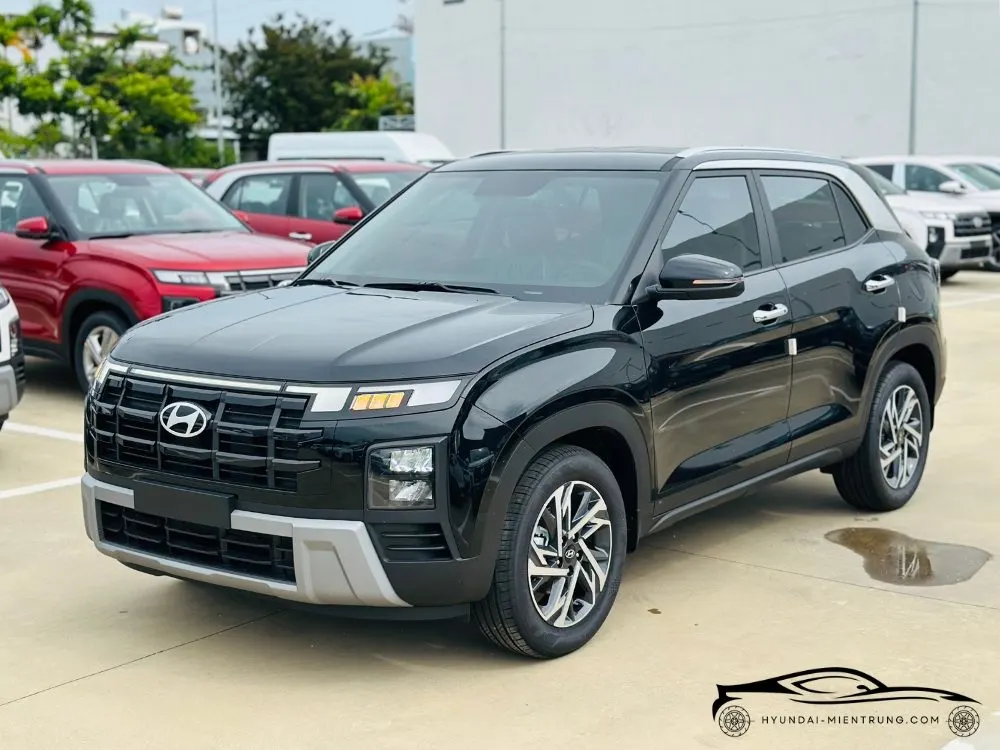 Hình ảnh xe Hyundai Creta Đặc Biệt màu Đen 2025