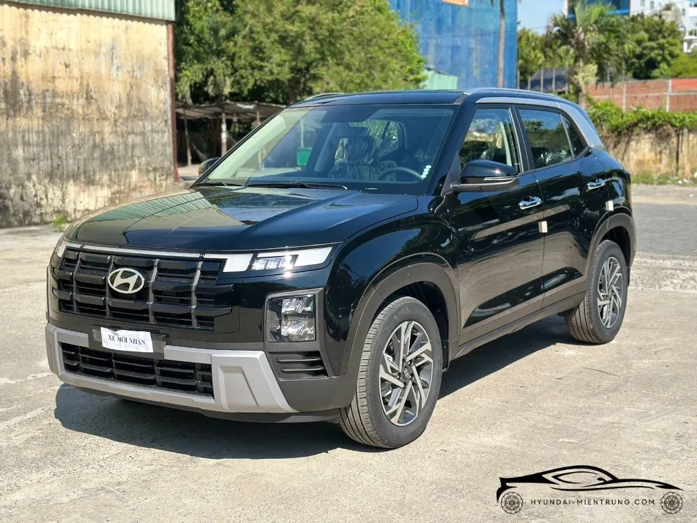 Hình ảnh xe Hyundai Creta Đặc Biệt màu Đen 2025