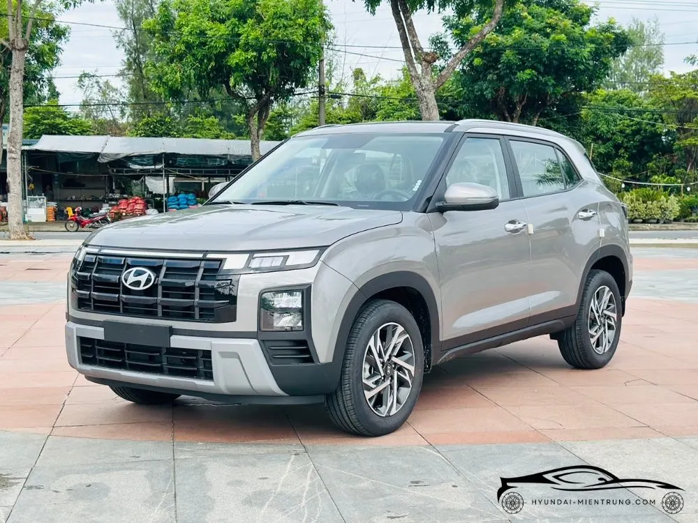 Hình ảnh xe Hyundai Creta Đặc Biệt màu Xám Kim Loại 2025