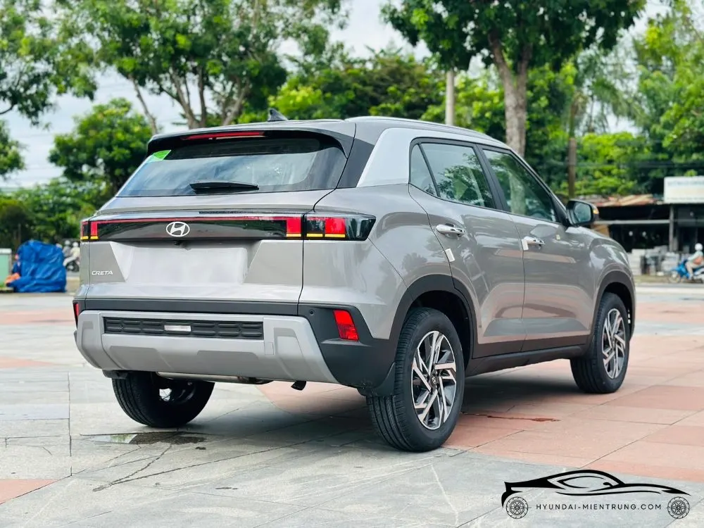 Hình ảnh xe Hyundai Creta Đặc Biệt màu Xám Kim Loại 2025