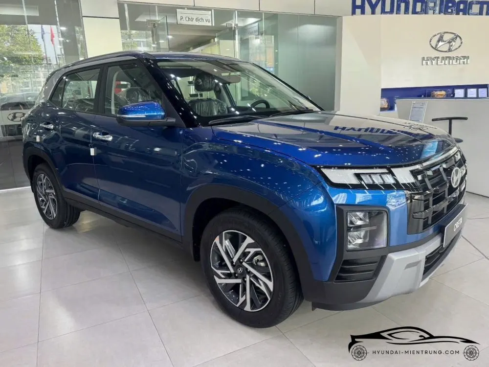 Hình ảnh xe Hyundai Creta Đặc Biệt màu Xanh Dương 2025
