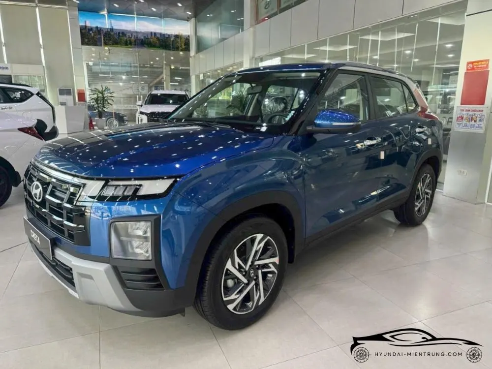 Hình ảnh xe Hyundai Creta Đặc Biệt màu Xanh Dương 2025