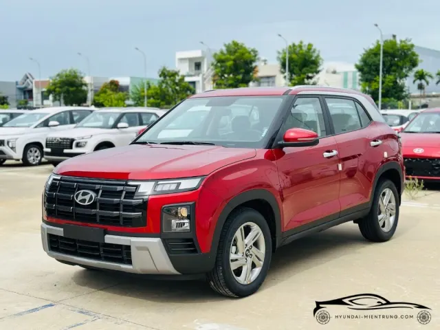 Hình ảnh xe Hyundai Creta Tiêu Chuẩn màu Đỏ